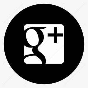 Google Plus Circle Icon Png - Black And White Snapchat Png