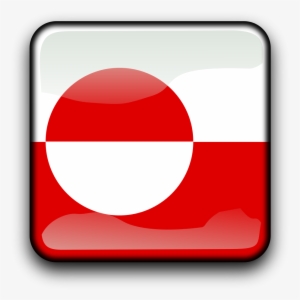 Gl Clipart By Koppi - Flag Of Greenland