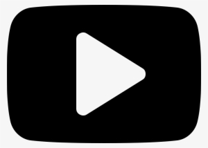 Player Play Button Symbol - Play Youtube Preto Png