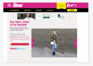 Dove Cameron Coalition La Outerwear Star Magazine - Online Advertising
