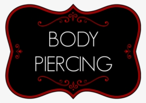 We Offer Caring, Professional, And Safe Body Piercing - Graphic Design