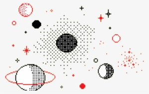 Pixel Png Tumblr - Space Pixel Art Transparent