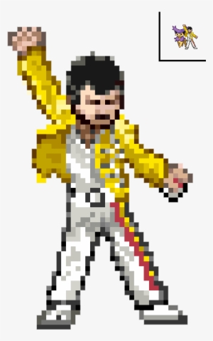 Freddie Mercury Game Sprite - Project: Pokémon