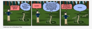 Misconception About Snakes - Cartoon