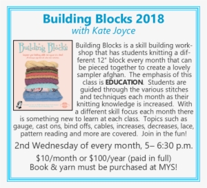 Building Block Pattern Book By Skacel
