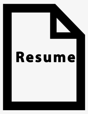 Download - Resume Icon Transparent Background