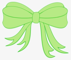 How To Set Use Pale Green Ribbon Clipart
