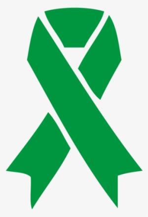 Green Ribbon Clipart - Death Symbol