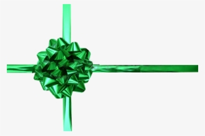 Share This Image - Green Ribbon Bow