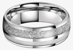 King Will Meteor™ Imitated Meteorite & Antler Inlay - Ring