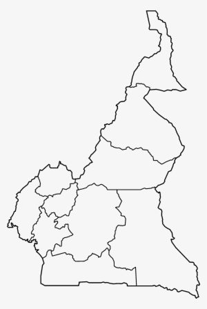 Cameroon Provinces Blank - Wikimedia Commons