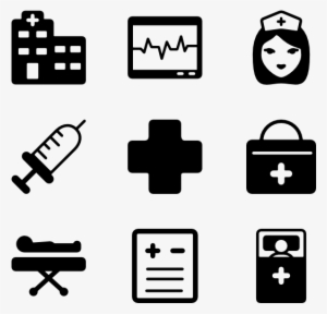 Hospital - First Aid Icons