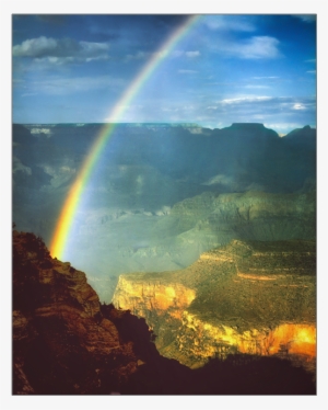 Rainbow At Grand Canyon - Grand Canyon Village