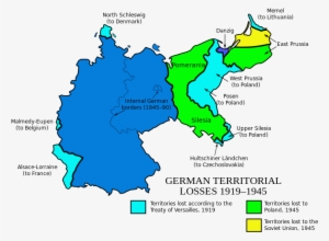 Countries Formerly In Germany - Germany Territory Loss Ww1