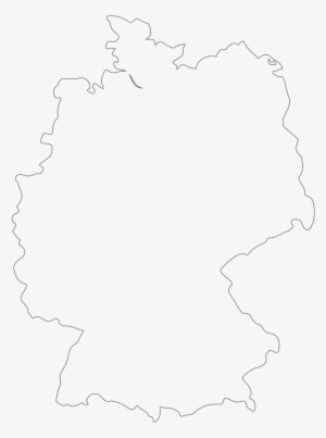 Germany Outline Png - Line Art