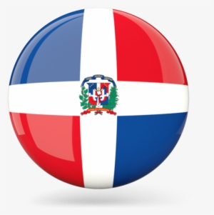 Illustration Of Flag Of Dominican Republic - Dominican Republic Flag Icon