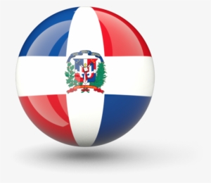 Illustration Of Flag Of Dominican Republic - Dominican Republic Flag Icon