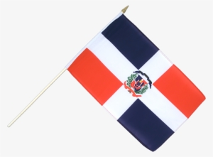Hand Waving Republic X - Dominican Republic Hand Waving Flag - 12x18"