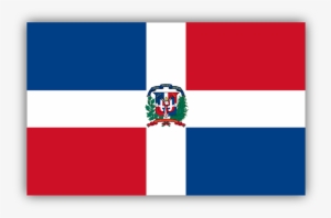 Dominican Republic Flag Bumper Sticker - Drapeau De La République Dominicaine