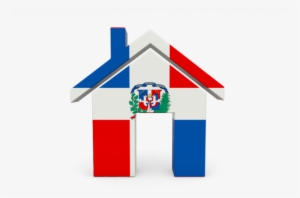 Illustration Of Flag Of Dominican Republic - Dominican Republic Flag Star