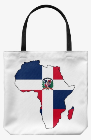 Africa Dominican Republic Tote Bag - Clean Water In Africa Map