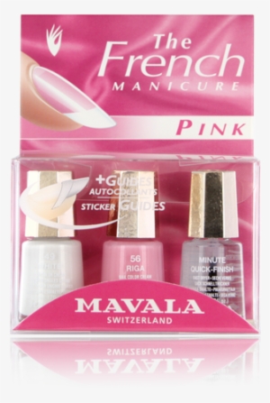 Kit French Manicure Pink - Mavala French Manicure Kit