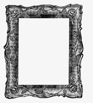 Squares Clipart Mirror Frame - Square Picture Frame Vintage