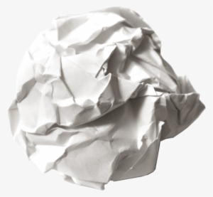Image Crumbled Psd Official Psds Share This Image - Scrunched Up Piece Of Paper