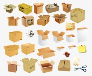 Moving Boxes, Box, Package, Carton - Cardboard