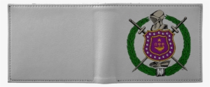 Omega Psi Phi Wallet - Official Omega Psi Phi Shield