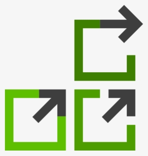 How To Set Use Green Arrow Box Icons Clipart