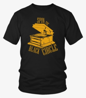 spin the black circle, pro vinyl grunge t shirt - larry bernandez t shirt