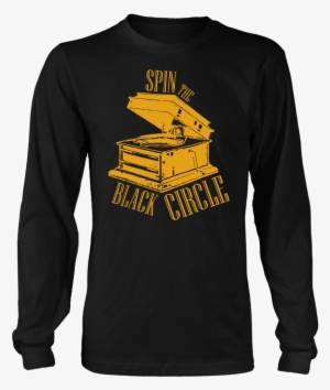 Spin The Black Circle, Pro Vinyl Grunge T Shirt - Thank A Veteran Gift
