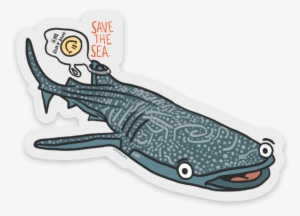 Image Of Have A Nice Day Whale Shark - Cartoon