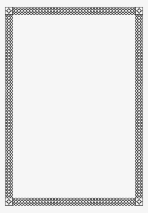 Borders And Frames Drawing Paper Black And White Coloring - White Simple Frame Png