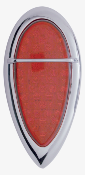 Teardrop Flush Mount Red Led Taillight With Bar