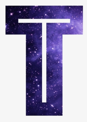 Letter T Png Free Download - Letter T Galaxy Design