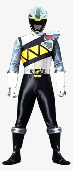 Dino Force Brave Black V2 - Power Rangers Dino Charge Png