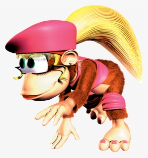 This Picture Makes Her Rump Look Big - Donkey Kong Country 2 Dixie