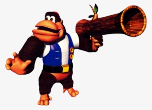 The Form Of Returning Animal Buddies And Forgotten - Chunky Kong Pineapple Gun