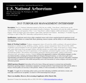 2015 Usna 'grass Roots' Internship - Dybbøl