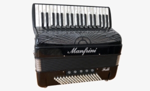 Used Manfrini Folk Piano Accordion - Paolo Soprani