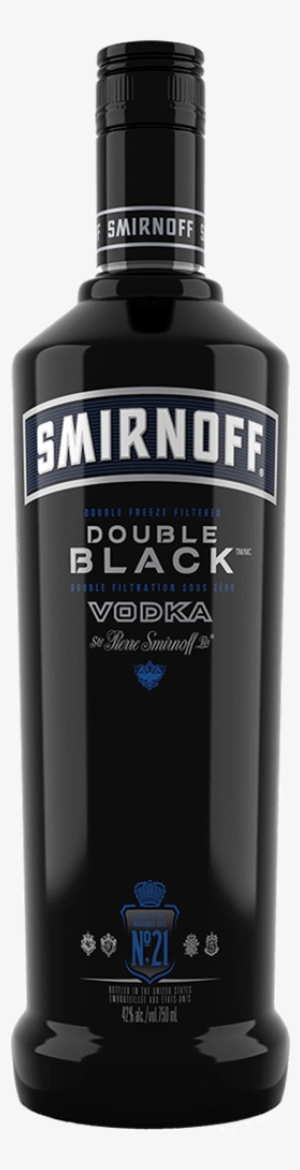 Smirnoff Vodka Bottle Png - Smirnoff Double Black Vodka Price