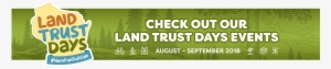Land Trust Days Banner Image - Banner