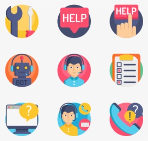 Help And Support - Vector Graphics