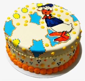Donald Duck Cake - Happy Birthday Medhansh