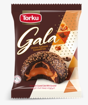Torku Gala Milk Chocolate Coated Cake With Caramel - Torku