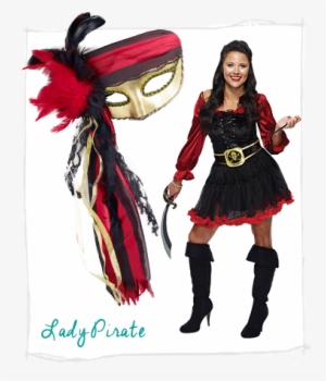 Lady Pirate Accessory - Halloween Costume
