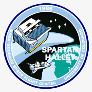 Insignia Of Spartan-halley - Space Shuttle Challenger