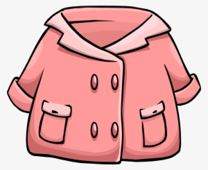 Pink Duffle Coat - Club Penguin Duffle Coat